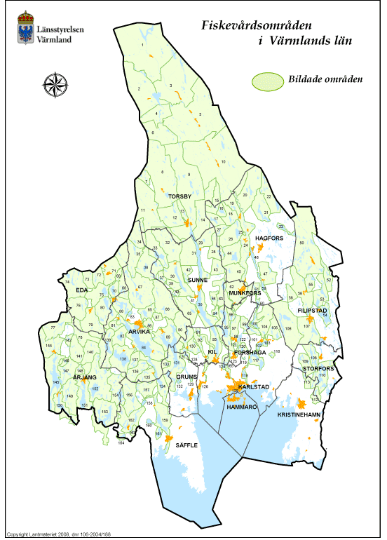 Karta över Värmland | skinandscones