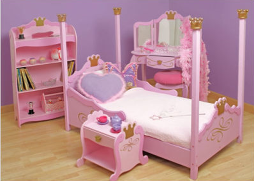 Girls Princess Bedroom Furniture