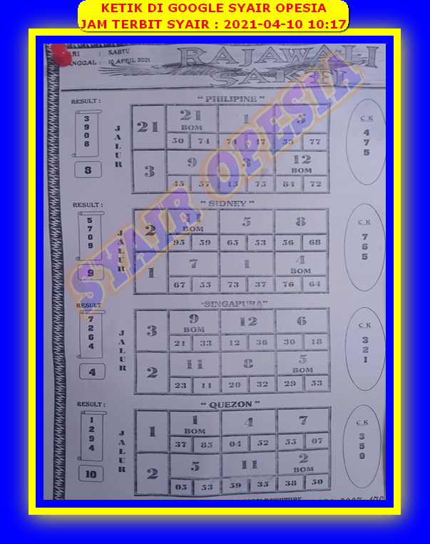 Syair Sdy 10 April 2021 Kode Syair Sgp Syair Hk Syair Sydney 2021 Syair Sdy 10 April 2021 Kode Syair Sgp Syair Hk Syair Sydney 2021