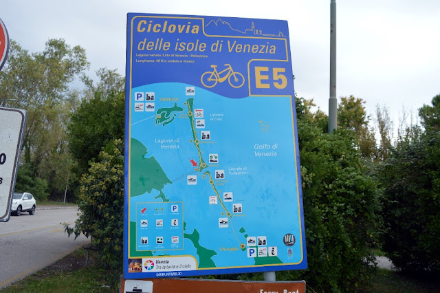 dal lido a pellestrina ciclovia isole di venezia