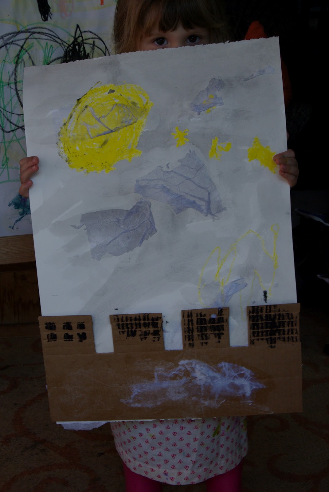 Weekdays from scratch Full Moon Art