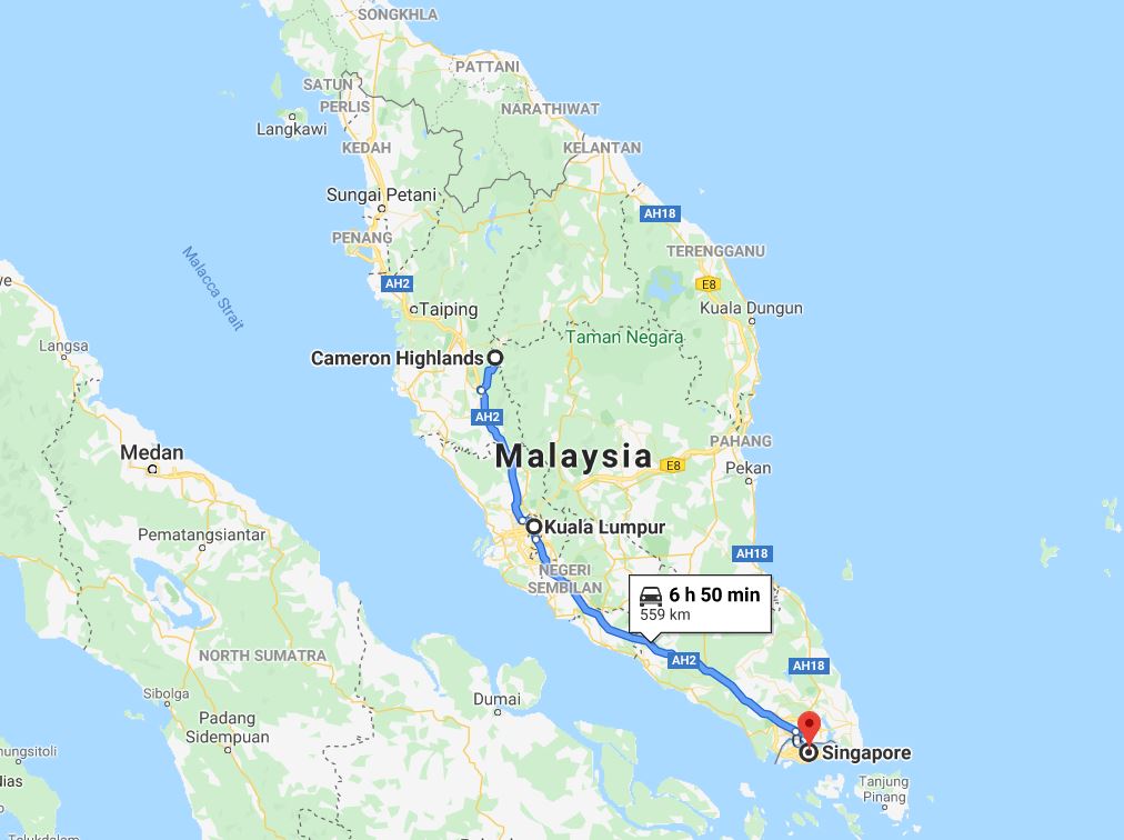 Weltreise Trip around the world Zwischenstopp Kuala Lumpur