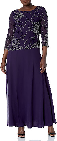 Purple Mother of The Groom Dresses