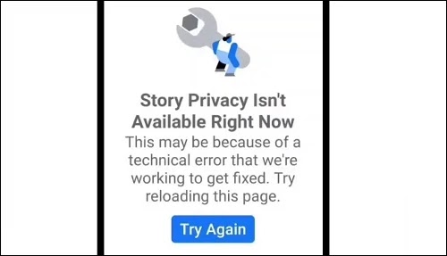 How To Fix Facebook Story Privacy Isn't Available Right Now Technical Error Problem Solved