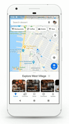 Latest Features in Google Maps