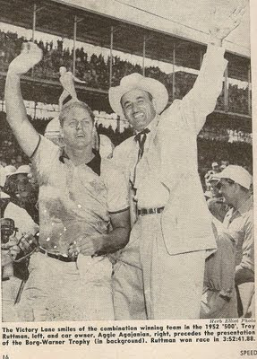 Ritterhouse Roots: INDIANAPOLIS 500 RACER -- TROY RUTTMAN