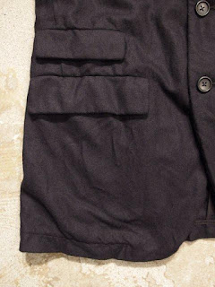 Engineered Garments "Clement Jacket in Dk.Navy Wool Cashmere Flannel" Fall/Winter 2015 SUNRISE MARKET