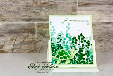 You're Turtle-y loved by everyone why not share the love with this cute easel card using the Turtle & Friends Bundle.  Learn more here