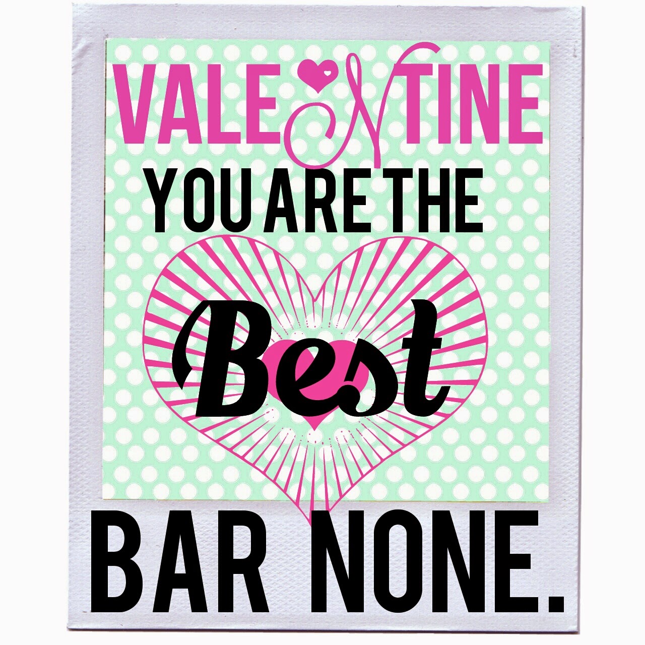 Granola Bar Printable Valentines So Much To Make