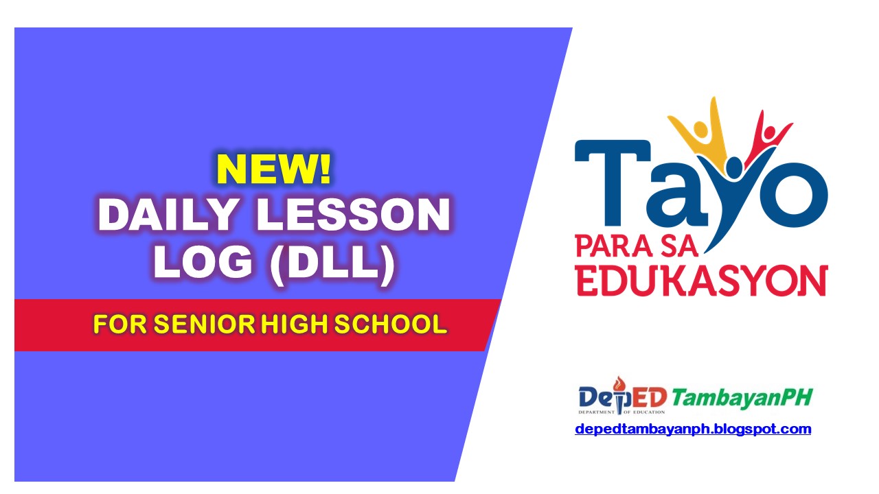 Daily Lesson Log DLL For Senior High School DEPEDTAMBAYANPH daily-lesson-log-dll-for-senior-high-school-depedtambayanph