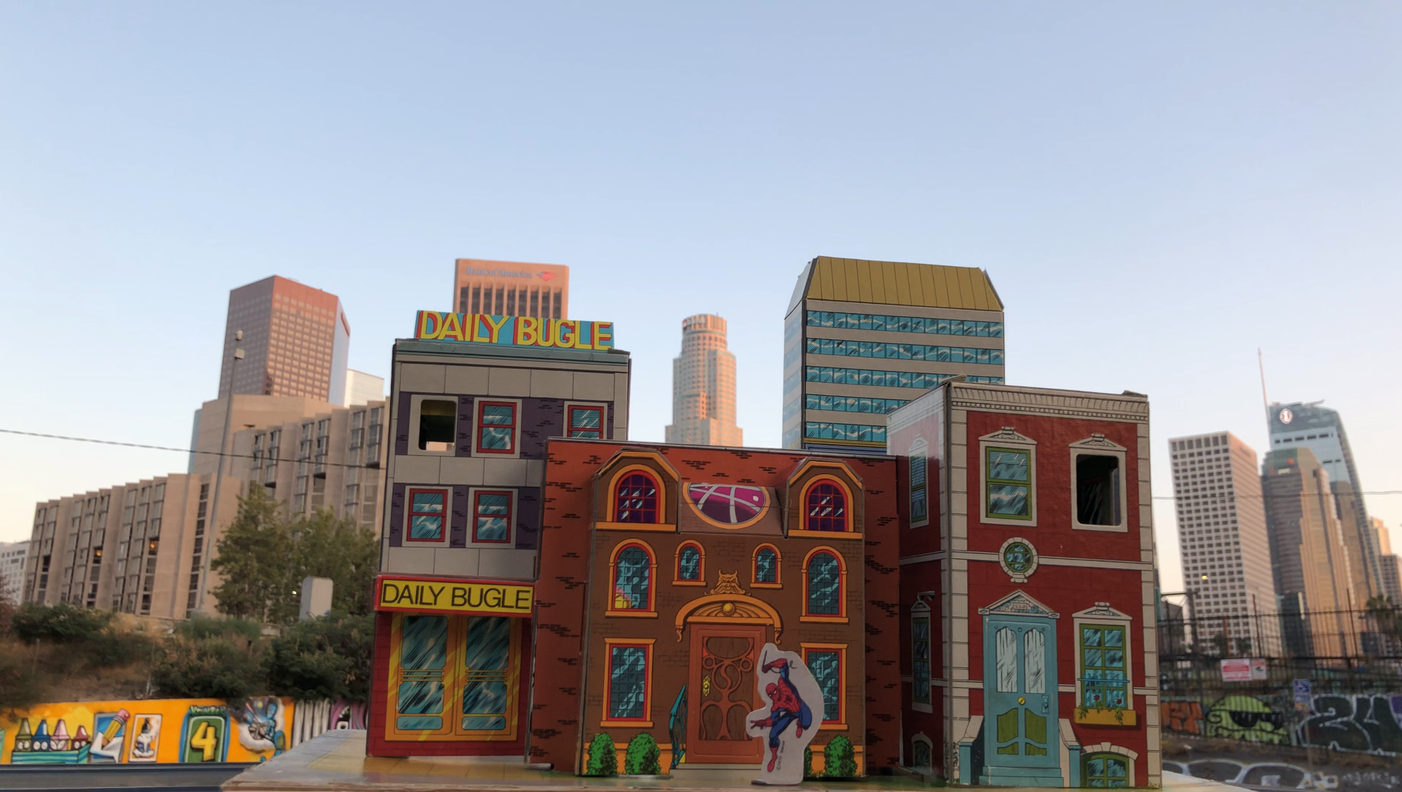 Observed Impulse Amsco Marvel World Playset Description, Pictures