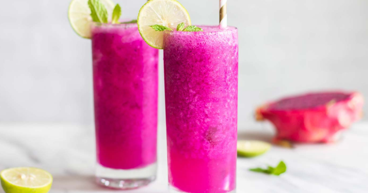 Mango Dragonfruit Refresher #healthy #drink
