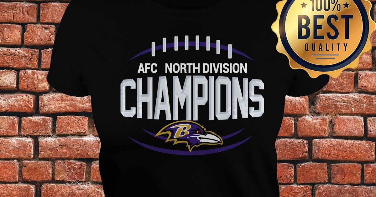 AFC North Division Champions Baltimore Ravens shirt Sweater