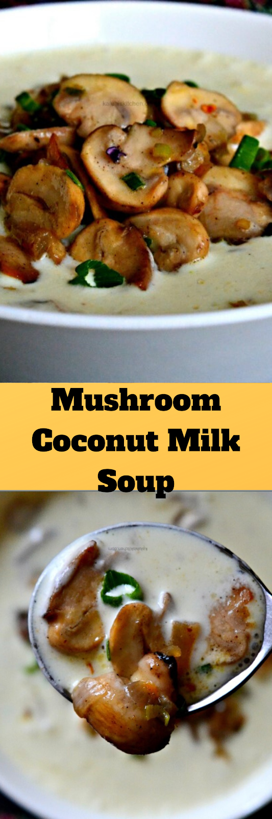 Mushroom Coconut Milk Soup