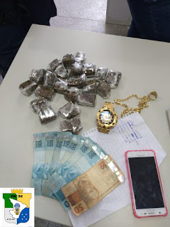 Batalhão de Radiopatrulha da PM realiza prisões e apreende droga na capital e interior Batalhão de Radiopatrulha da PM realiza prisões e apreende droga na capital e interior