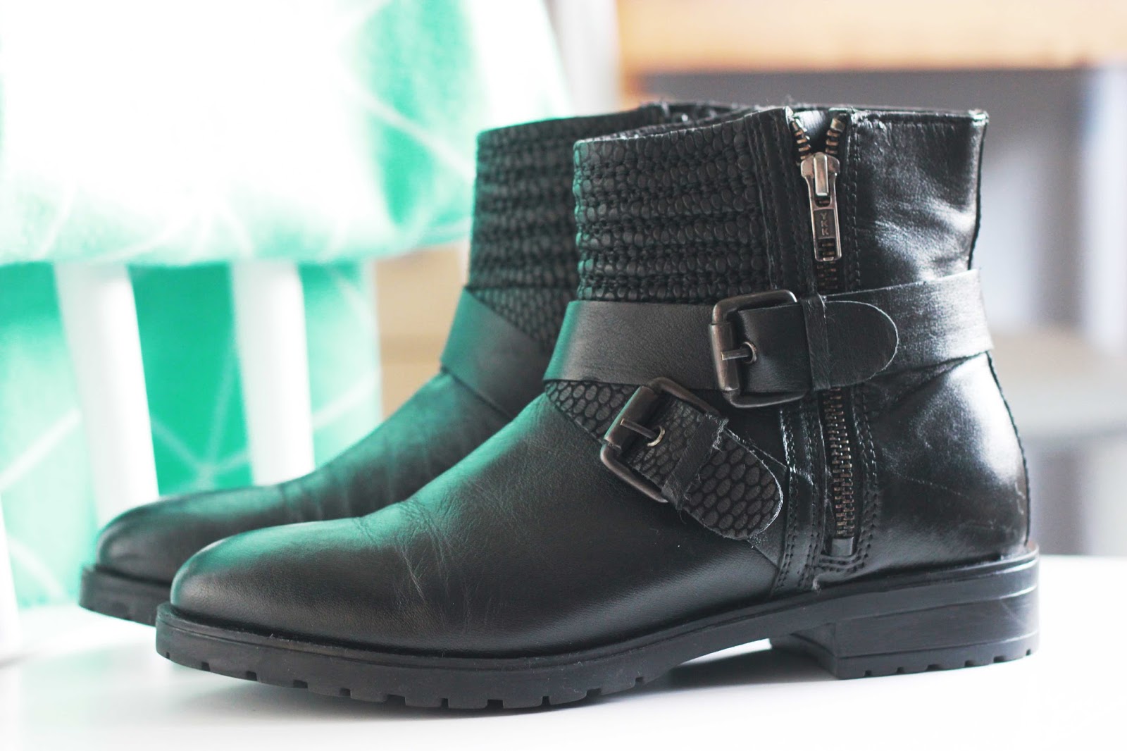 Hush Puppies leren dames enkellaarsjes online bestellen | Scapino