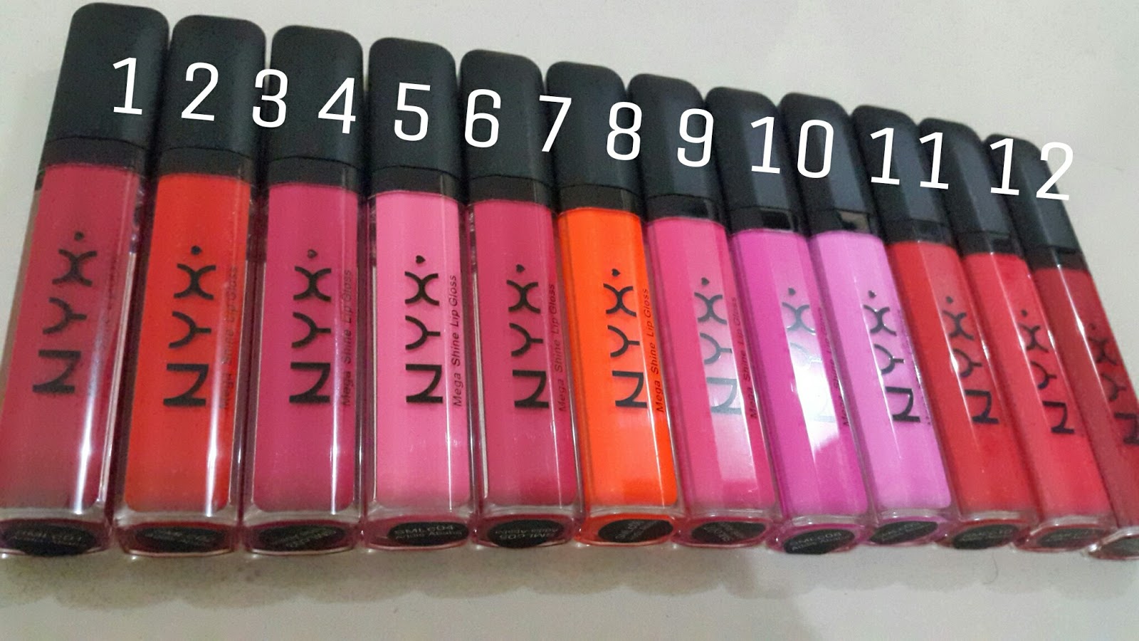 Lipcream NYX MEGA SHINE LIP GLOSS MATTE - NAKED ONLINE