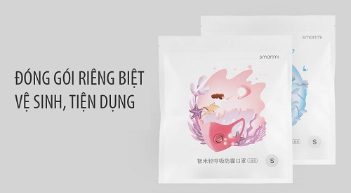 Khẩu Trang Lọc Bụi Dành Cho Trẻ Em Cao Cấp Smartmi KN95