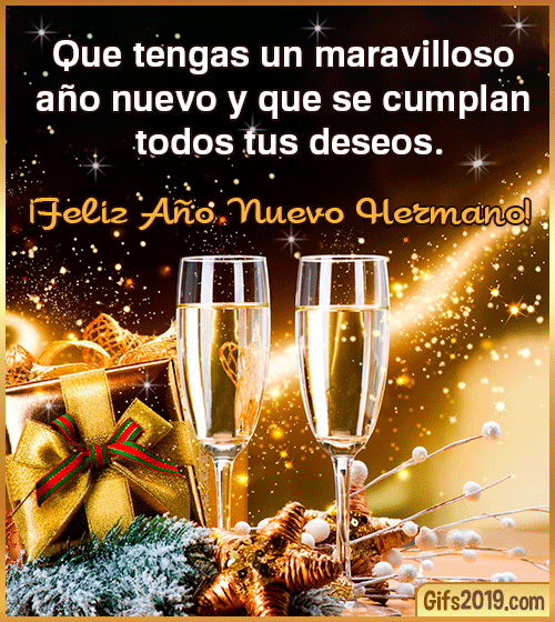 gifs feliz año nuevo hermano
