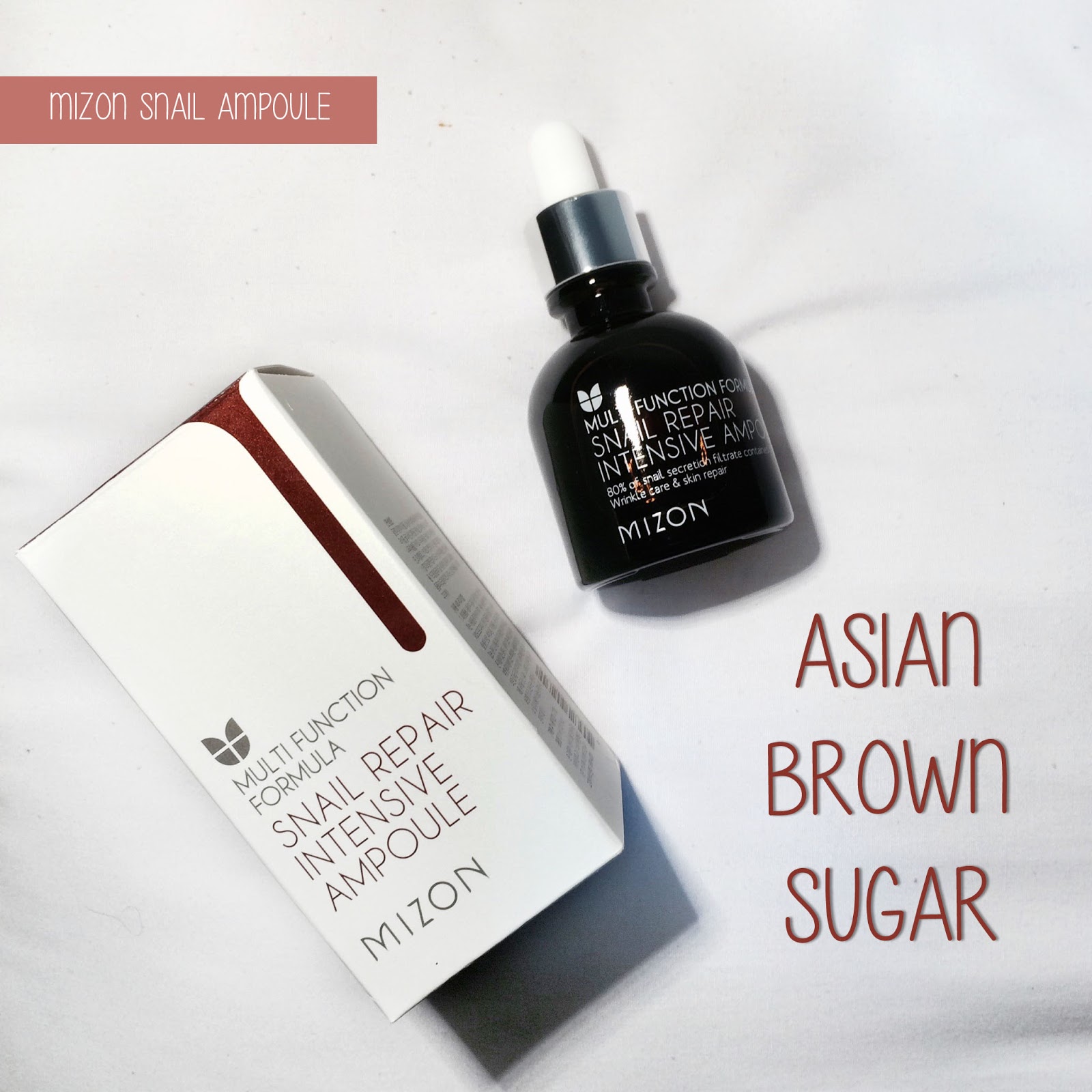LAYLEEAN MIZON "Snail Repair Intensive Ampoule" [Review]