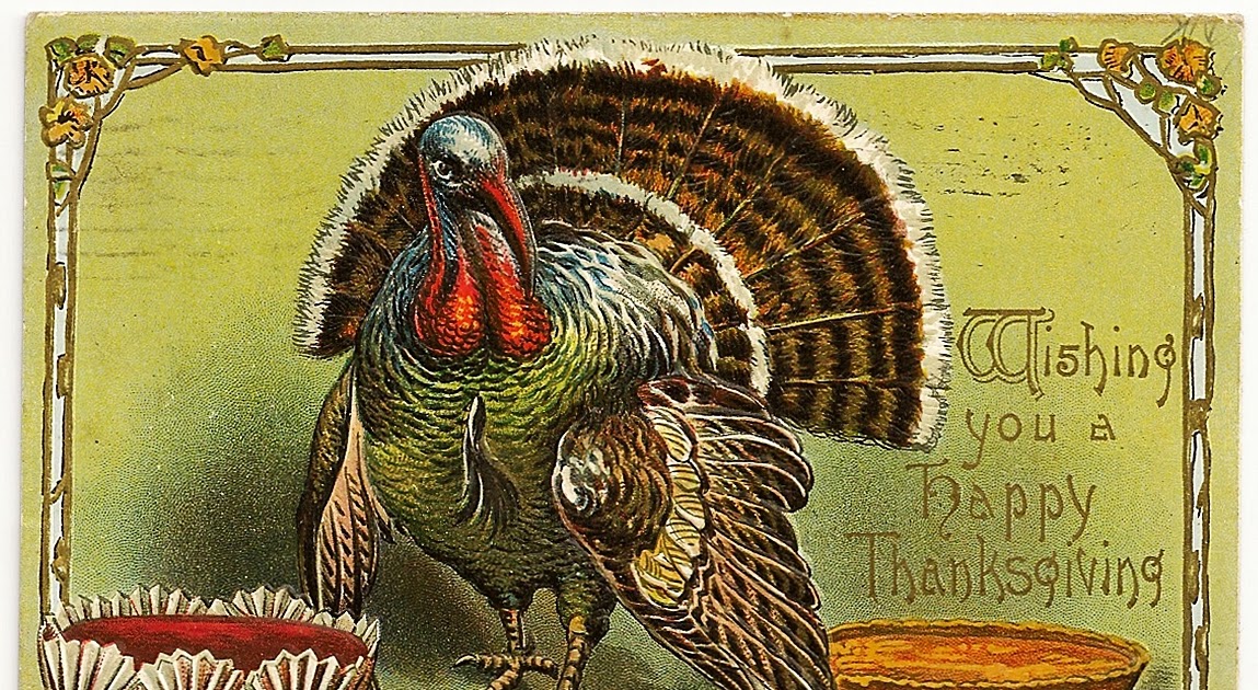 altered heART works: Freebies For You: Vintage Thanksgiving Day Post Cards