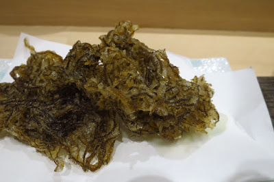 Tempura Makino,  Okinawan Mozuku Seaweed