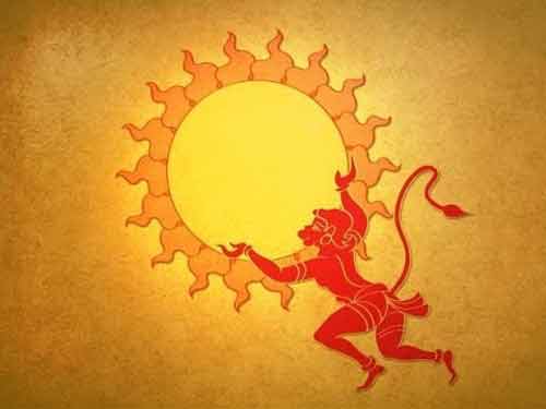 Hanuman Eating Sun - The Story | Hindu Blog