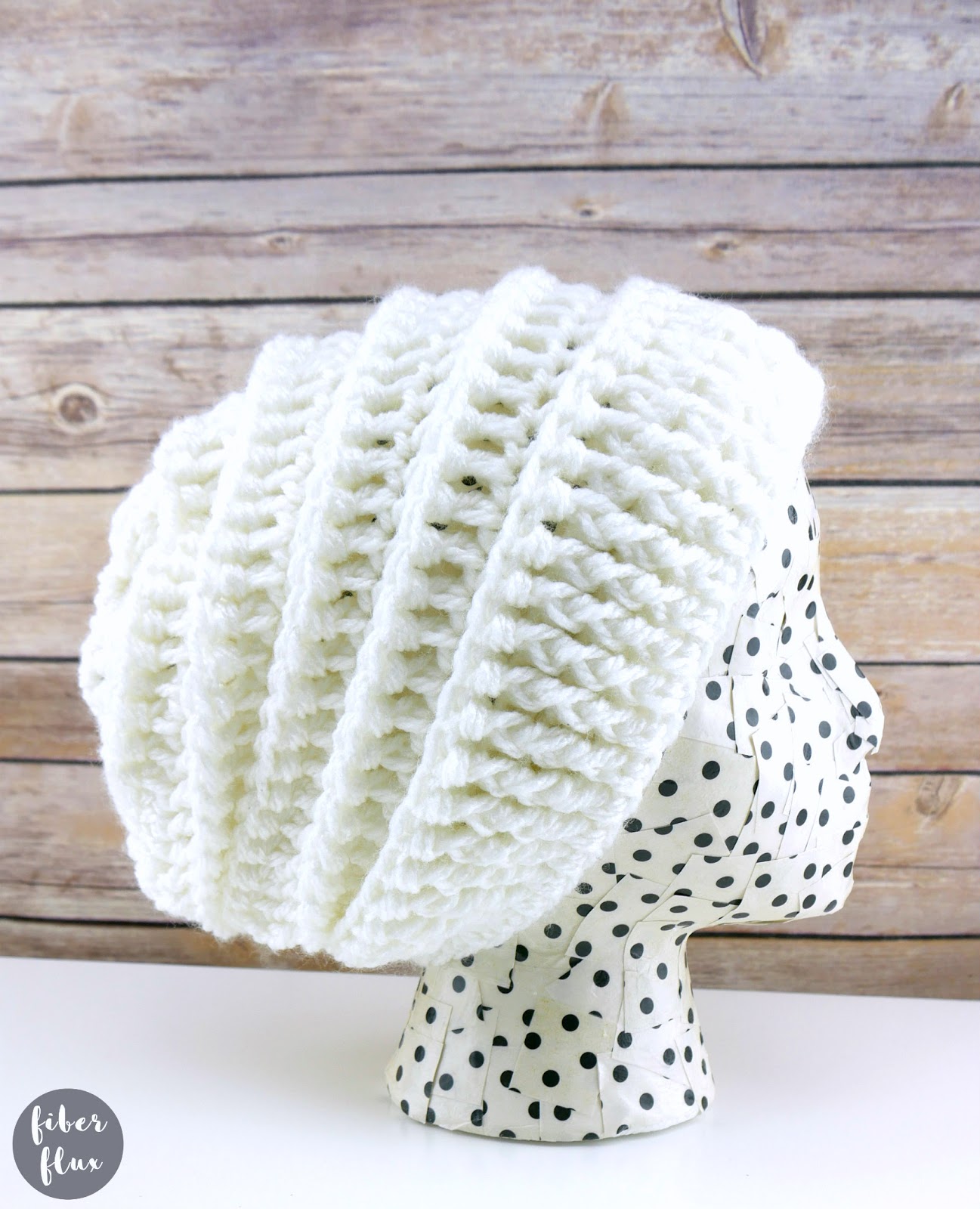 Emuler anker vasketøj Fiber Flux: Quick Gift Slouch Hat (12 Weeks of Gifting Series), Free Crochet  Pattern + Video