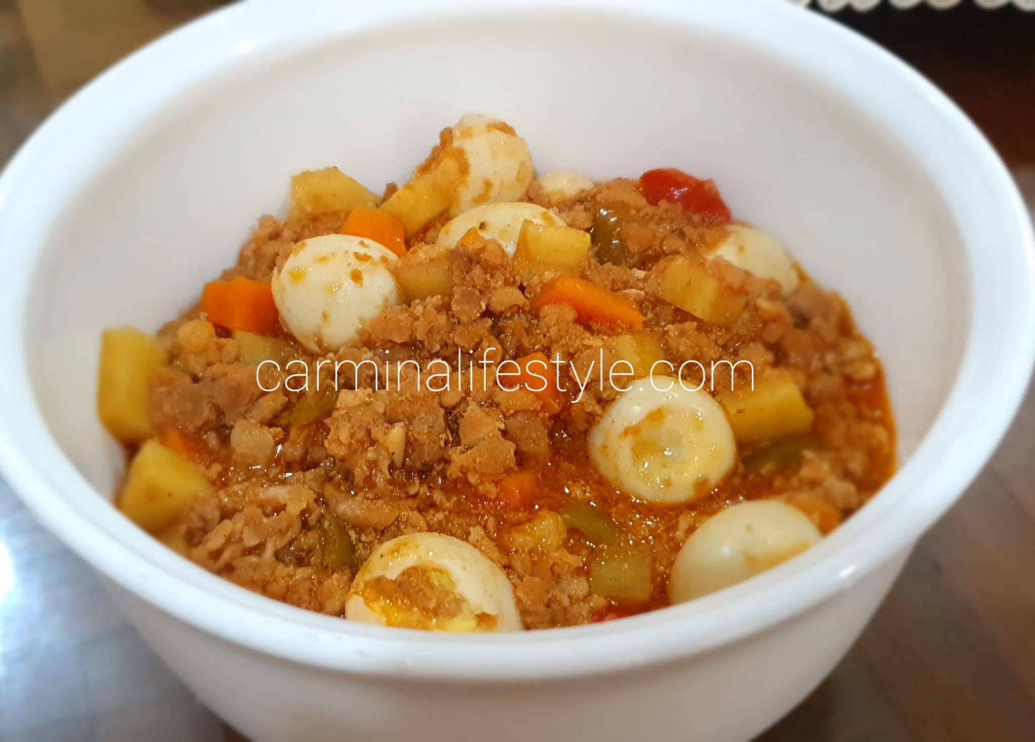 Ground Pork with Quail Egg Recipe