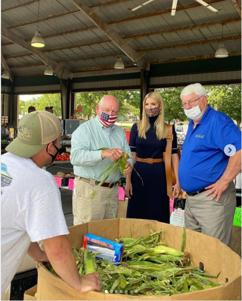 Ivanka Trump visited the North Carolina