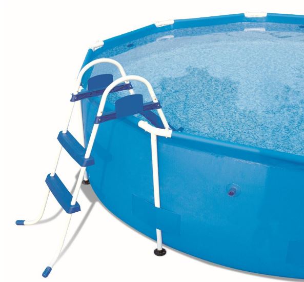 Above Floor Pool Ladder Stepping Into Your Pool in Type Intex Pool Ladders