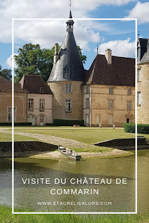 visite du chateau de commarin en cote d'or