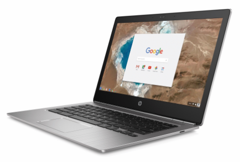 HP Chromebook 13 arrives by using Skylake, USB-C and MacBook-inspired style and design.