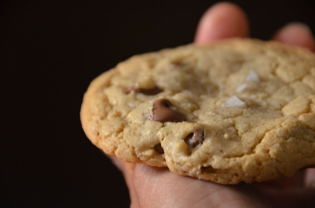 Gluten-Free Milk Chocolate Cookies with Sea Salt | Cheesy Pennies