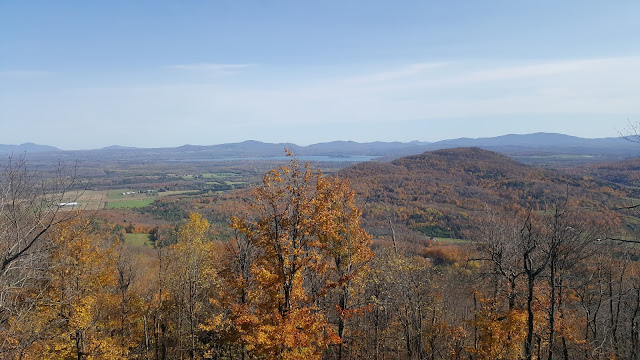 Vue à partir du belvedere du mont Spruce