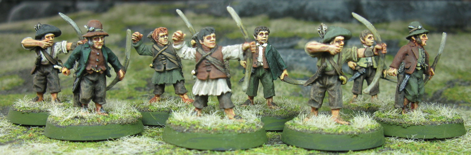 Wargaming with Barks: Hobbit progress