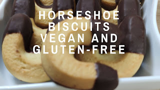 biscotti ferro di cavallo vegan senza glutine