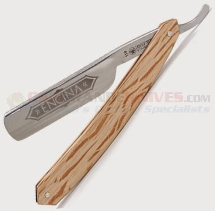 Vintage Shaving Dovo "Encina" 6/8" Spanish Oak Straight Razor