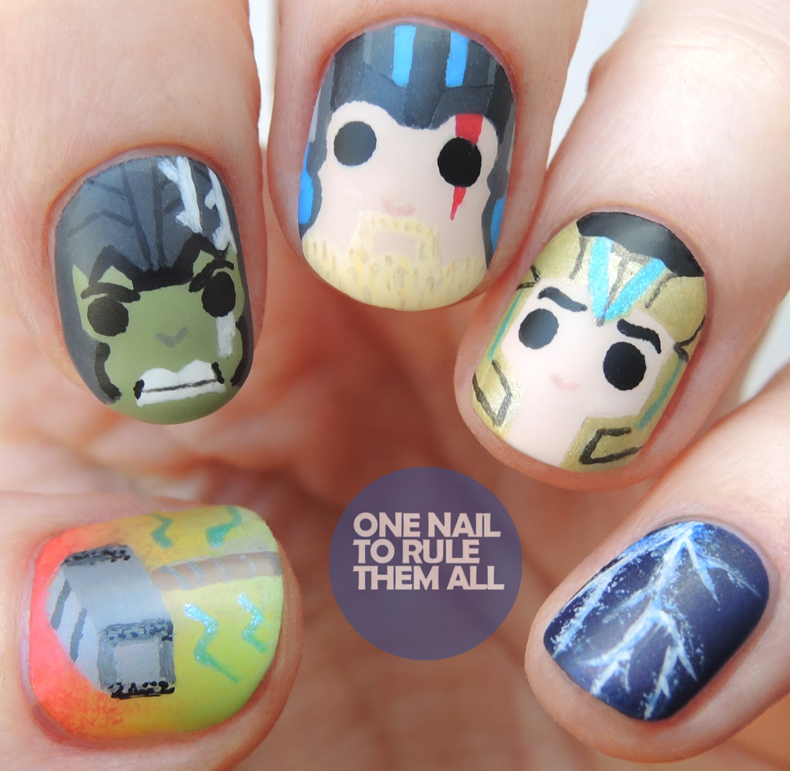 Lacquered Lawyer | Nail Art Blog: Avengers