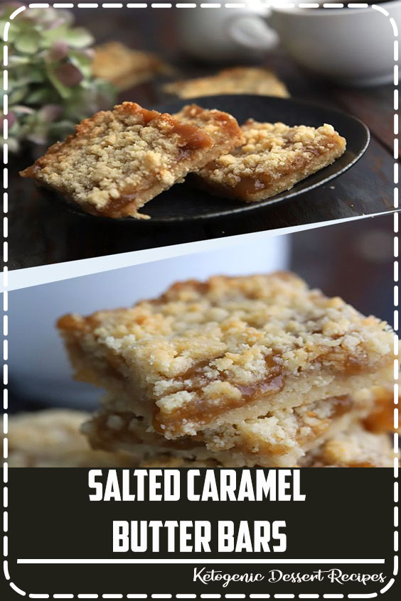 Salted Caramel Butter Bars - Julia Recipes