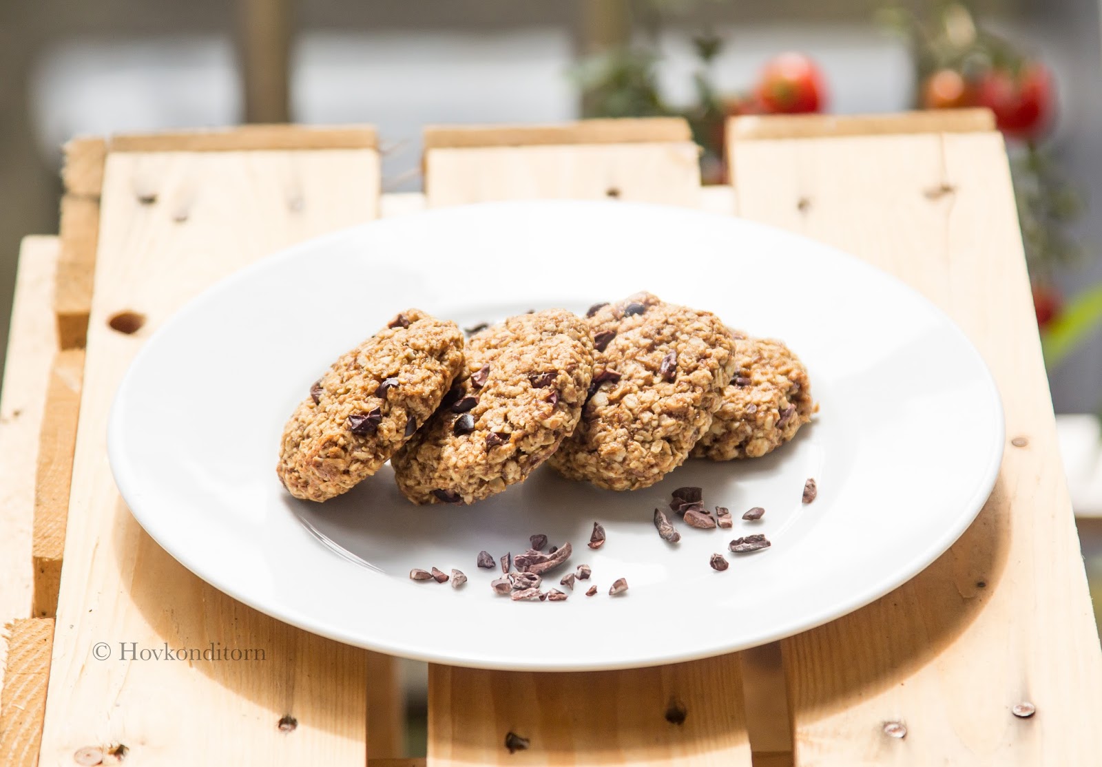 Cacao Nibs Oatmeal Cookies