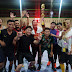 Pertandingan Persahabatan, Tim Futsal PWI Bengkulu Tumbangkan AMPG