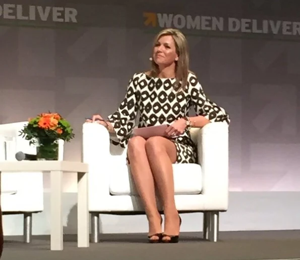 Dutch Queen Maxima and Princess Mabel arrived for Women Deliver Conference