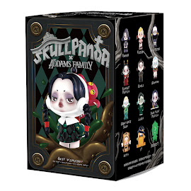 Pop Mart Dark Night Mortica Skullpanda Skullpanda x The Addams Family Series Figure