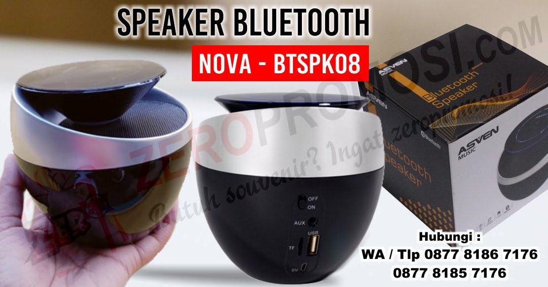  Promosi Souvenir Bluetooth Speaker BTSPK08 Custom Design