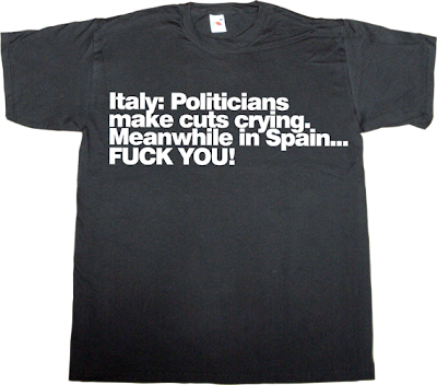 spain is different useless Politics corruption activism t-shirt ephemeral-t-shirts