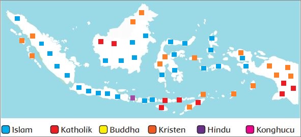Peta Persebaran Suku Suku Bangsa 34 Propinsi Di Nurainins