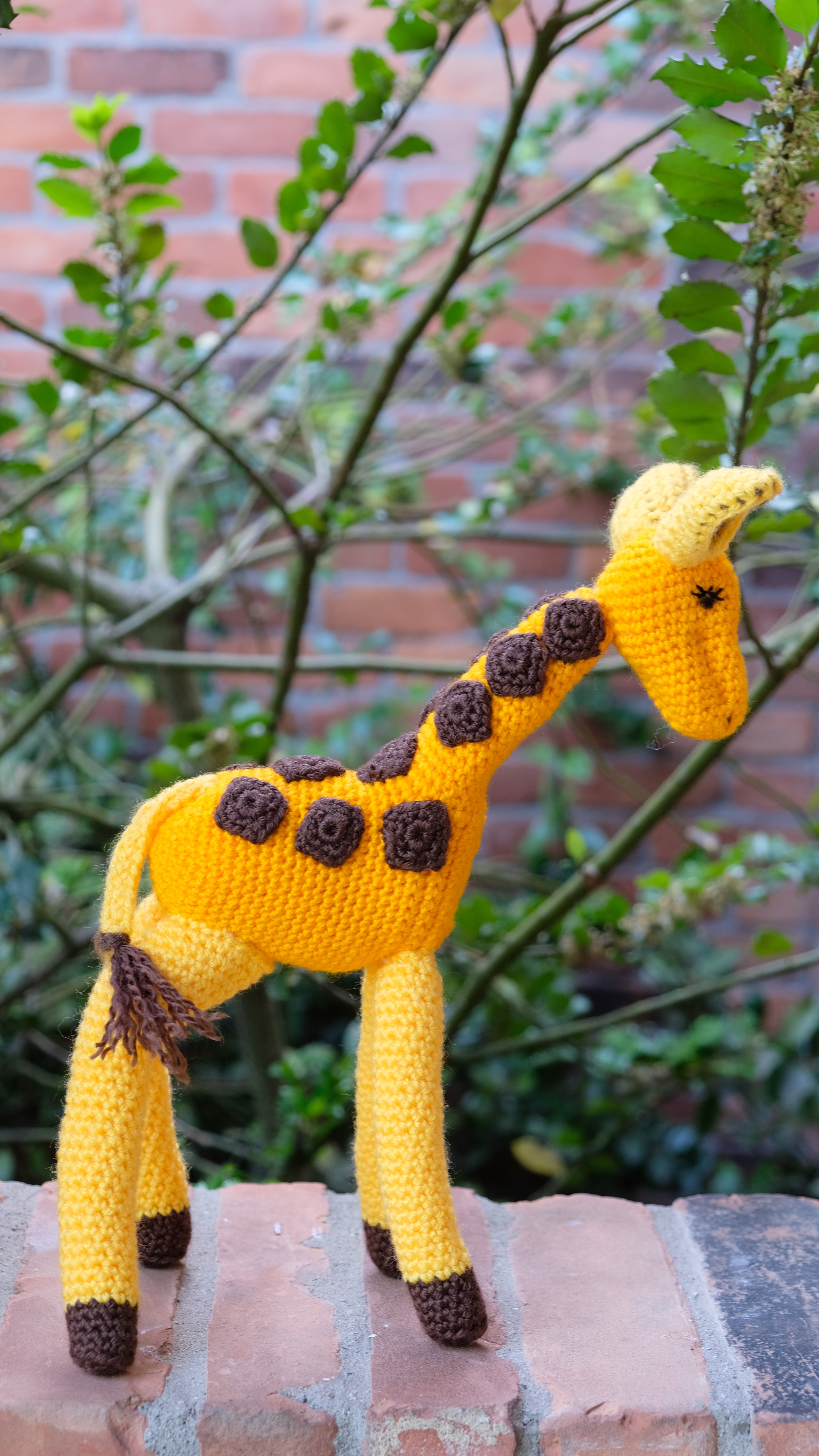 meo my crochet Crocheted Giraffe