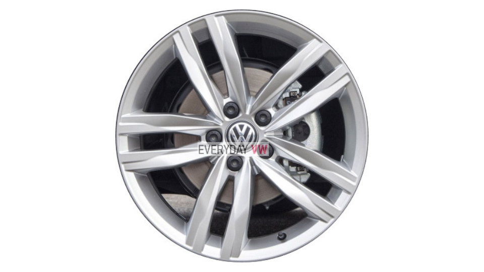 Dop Velg Untuk Mobil VW Model Hitam Putih Ukuran 70mm