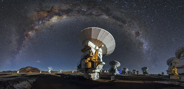 Observatório Alma - Visão da Via Láctea
